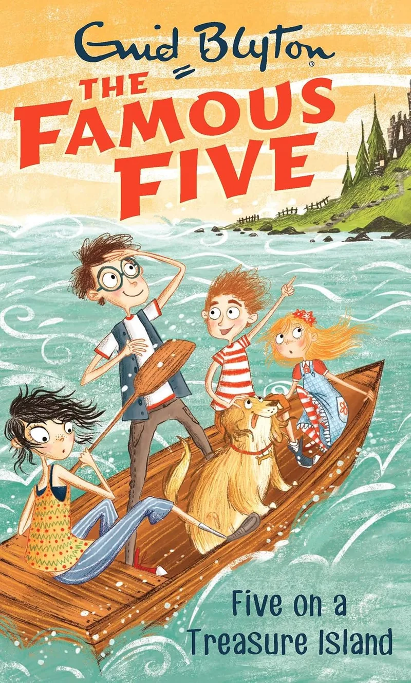 Enid Blyton Famous Five Books 1–3 | Five on a Treasure Island + Five Go Adventur