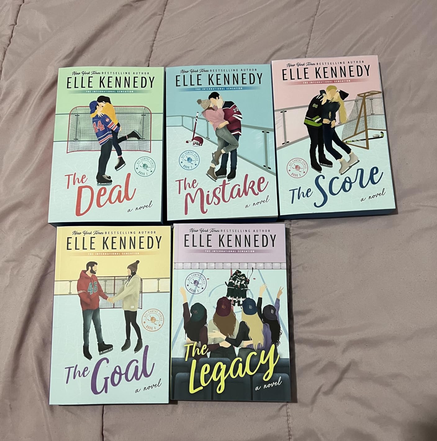 The Off-Campus Series Complete Collection — 5 Books by Elle Kennedy | The Deal + customer review photo 1