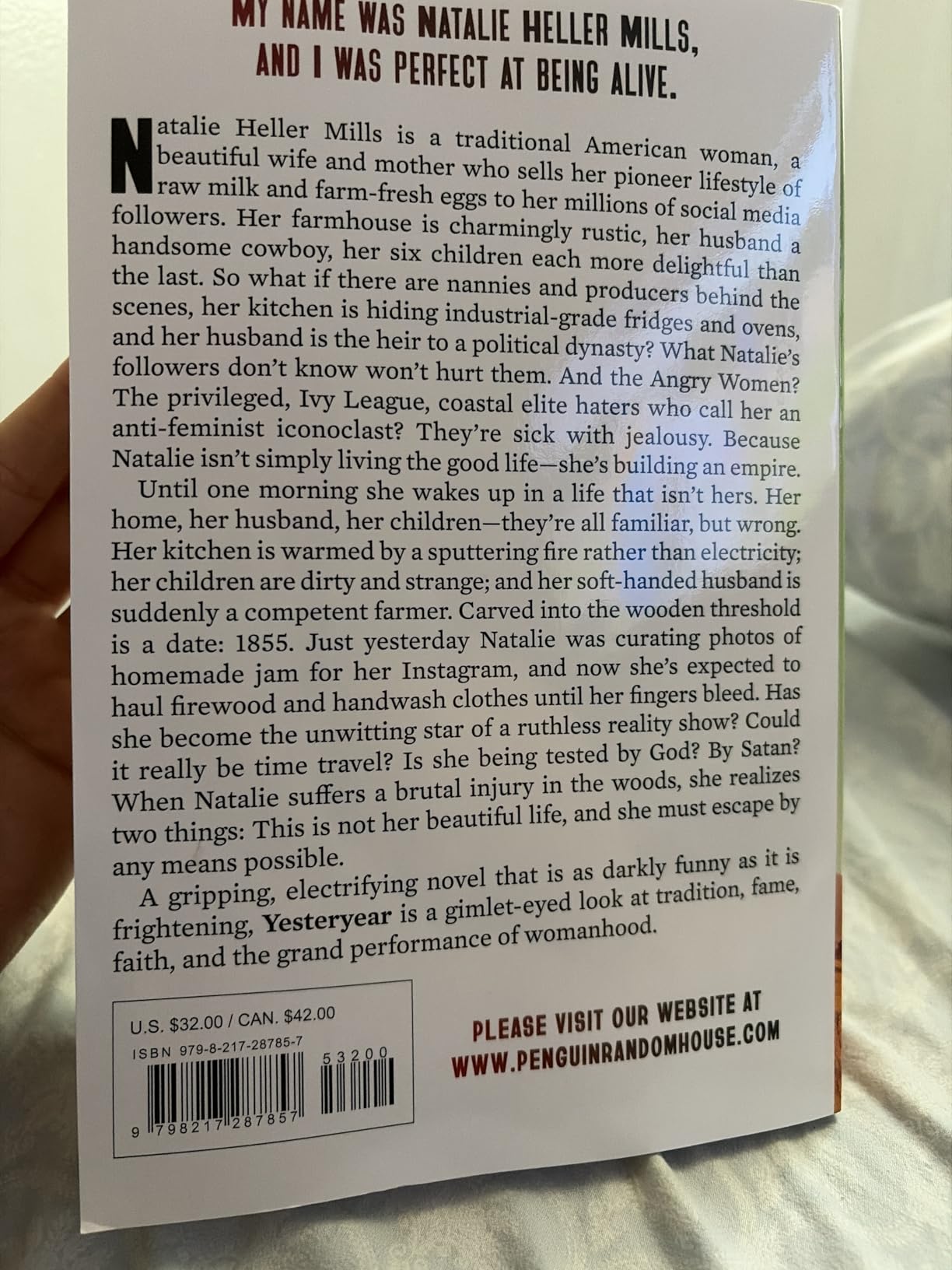 Yesteryear by Caro Claire Burke — GMA Book Club Pick customer review photo 3